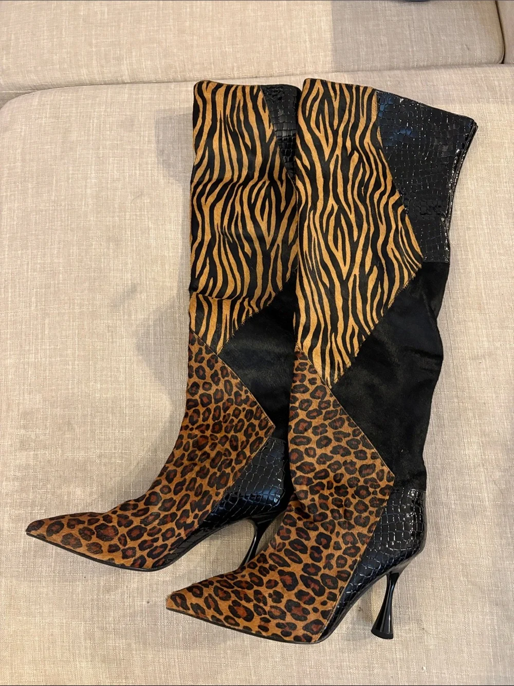 Jeffrey Campbell bold leopard